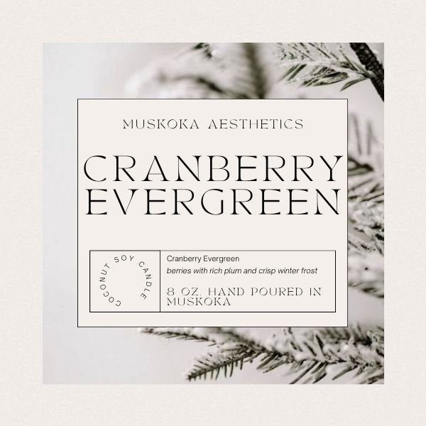 LOCAL: Muskoka Made Coconut Soy Candles - 8oz