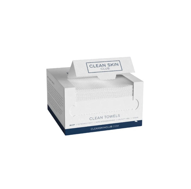 Clean Towels, Disposable Face Towels, 25 Count