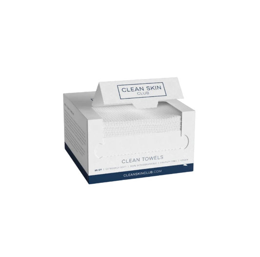 Clean Towels, Disposable Face Towels, 25 Count