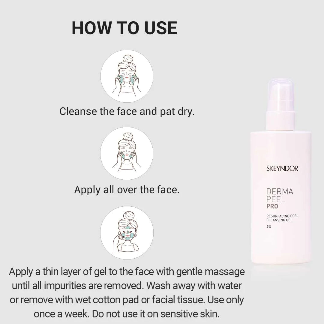 Skeyndor Dermapeel Pro Resurfacing Cleansing Gel