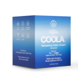 Refreshing Water Cream Organic Face Sunscreen SPF 50