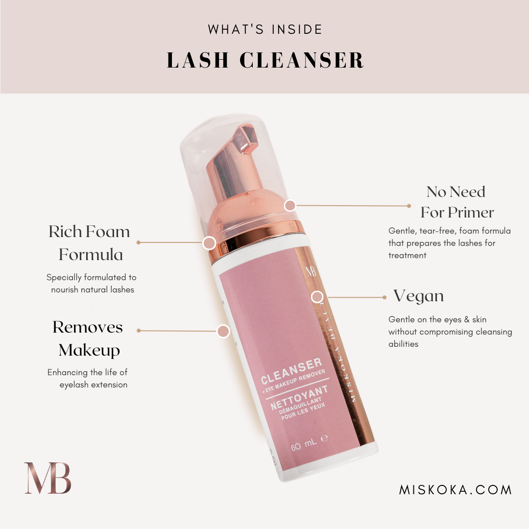 Miskoka Beauty Lash Cleanser