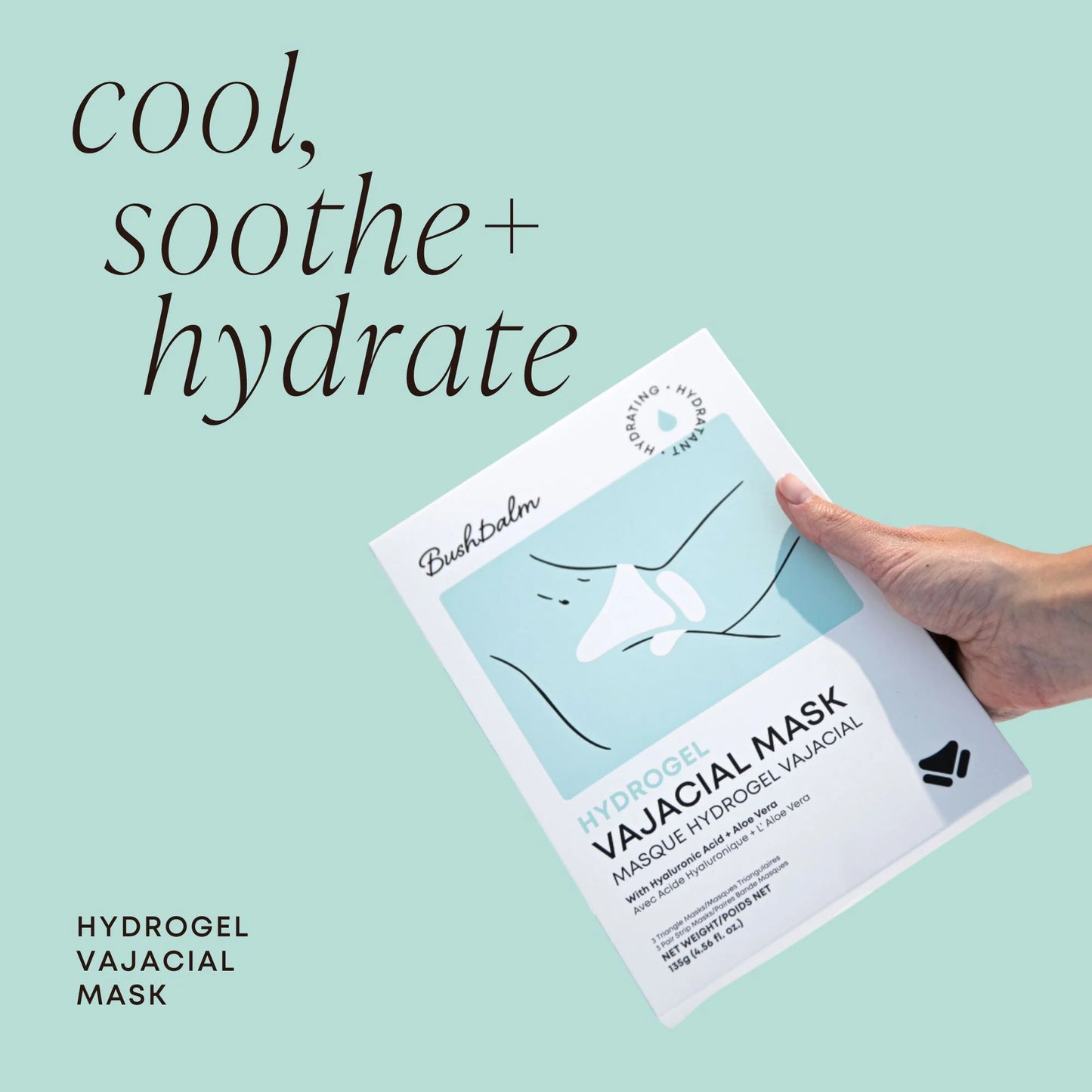 BushBalm - Hydrogel Vajacial Mask