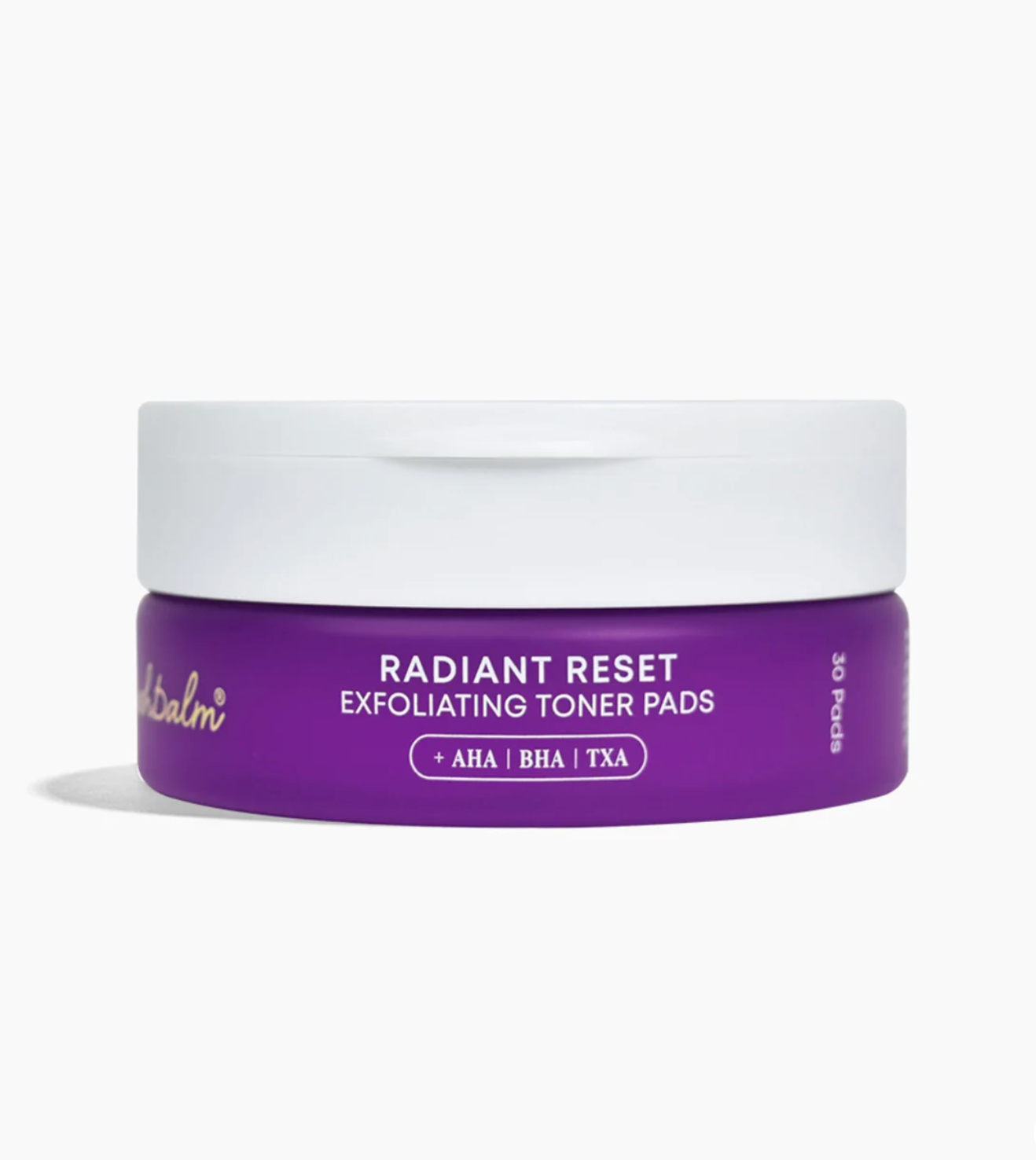 BushBalm Radient Reset Exfoliating Toner Pads