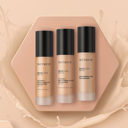 Skeyndor - Makeup Line: Liquid Foundation + DD Cream